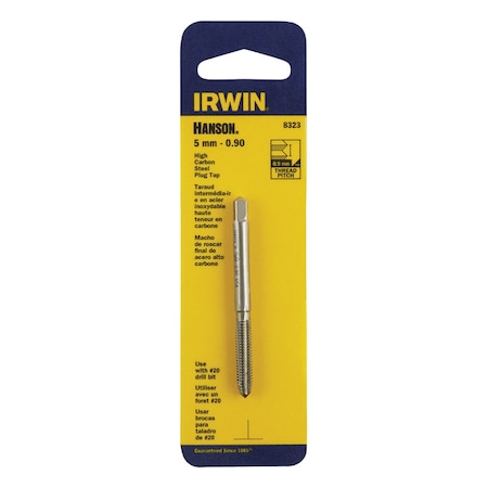 Irwin Irwin Hanson High Carbon Steel Metric Plug Tap 5 - 0.90 mm 1 pc 8323ZR